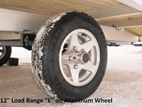Aluminum Snowmobile Trailer Wheels