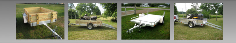 R and R
                    All Aluminum Utility Landscape Trailers Car Haulers