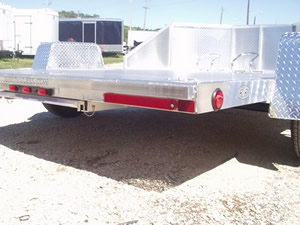 2 Place Open
                Motorcycle Trailers