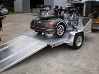 2 Place
                  Motorcycle or 1 Trike Open Motorcycle Trailer