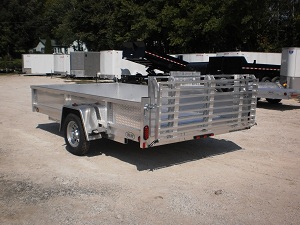 R and R All Aluminum Utility Trailer with Bifold
                  Gate