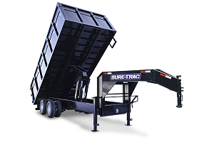 Dual Tandem Dump Trailer from Sure Trac