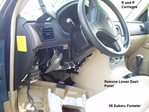 Subaru Forester Brake Controller Install
