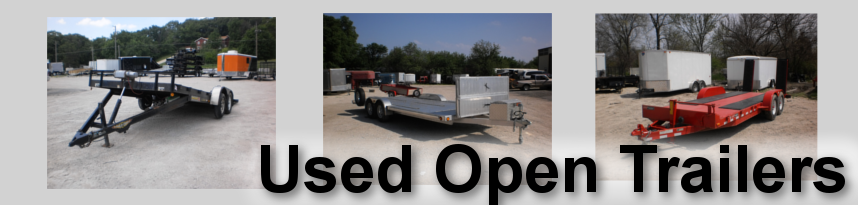 Used Open Trailers