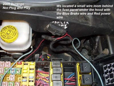 Hemi Dodge Durango Trailer Brake Controller
                  Install