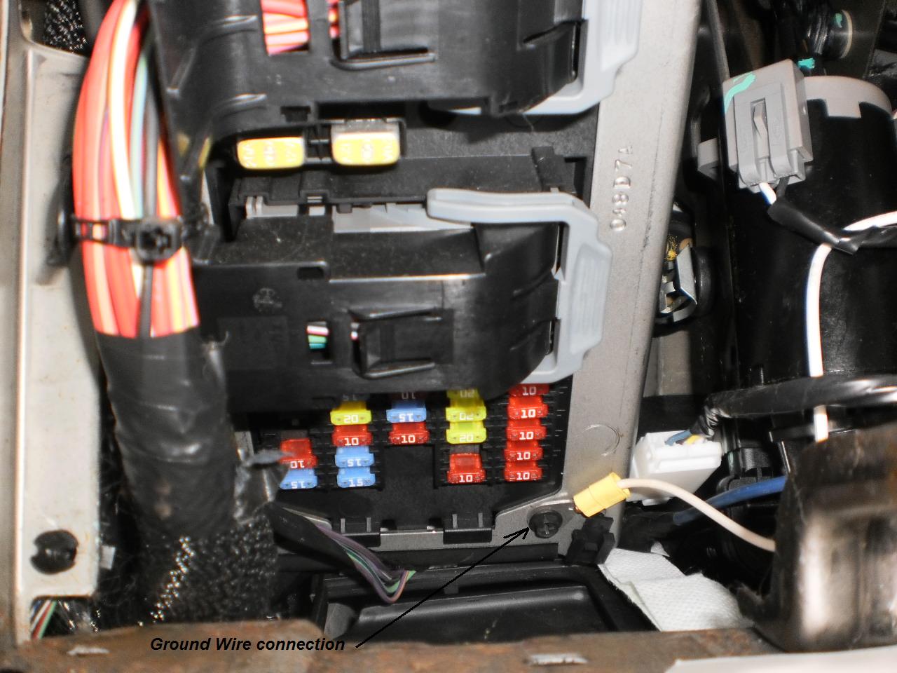2007 Jeep Commander Truck Brake Controller Installation ... 2005 jeep grand cherokee interior fuse box diagram 